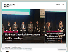 Tablet Screenshot of bioplasticsnews.com